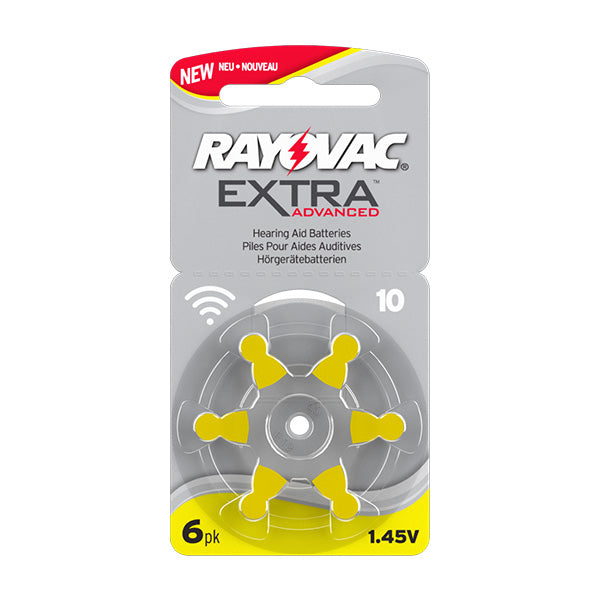 Rayovac Extra Advanced ZM Batteries, size 312 (10 cards of 8 batt)